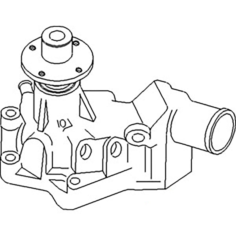 Water Pump Fits John Deere Swather 2280 2420 RE19944 R55758
