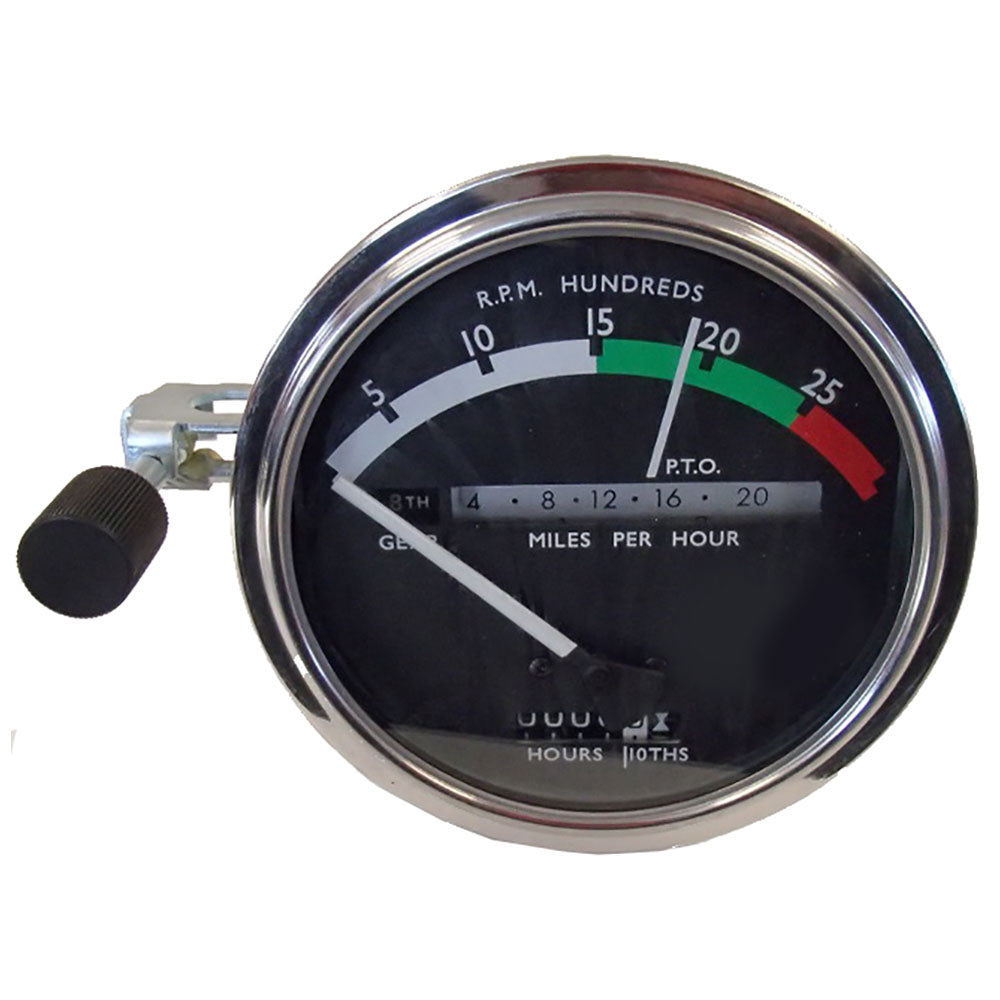 Tachometer Gauge - White Needle Fits John Deere 4020 4320 4520 4000 3010 4010
