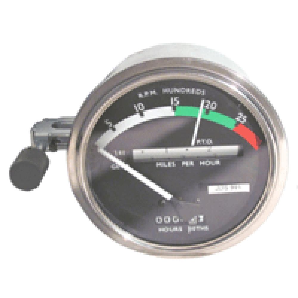 TACHOMETER WHITE NEEDLE Fits John Deere 3010 4000 4010 4020 4320 4520 4620