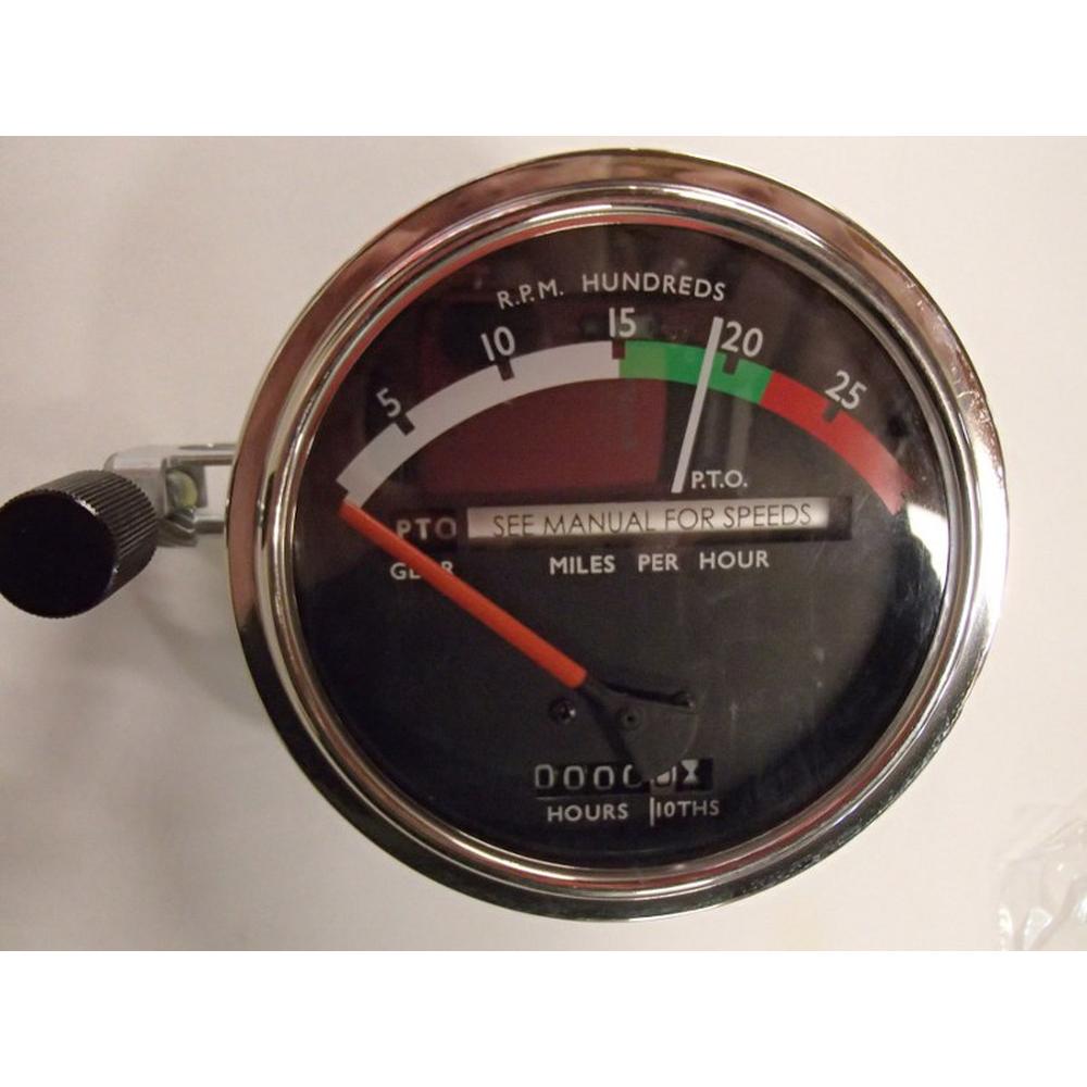 Tachometer Gauge - Red Needle Fits John Deere 3010 4000 4010 4020 4320 RE206855