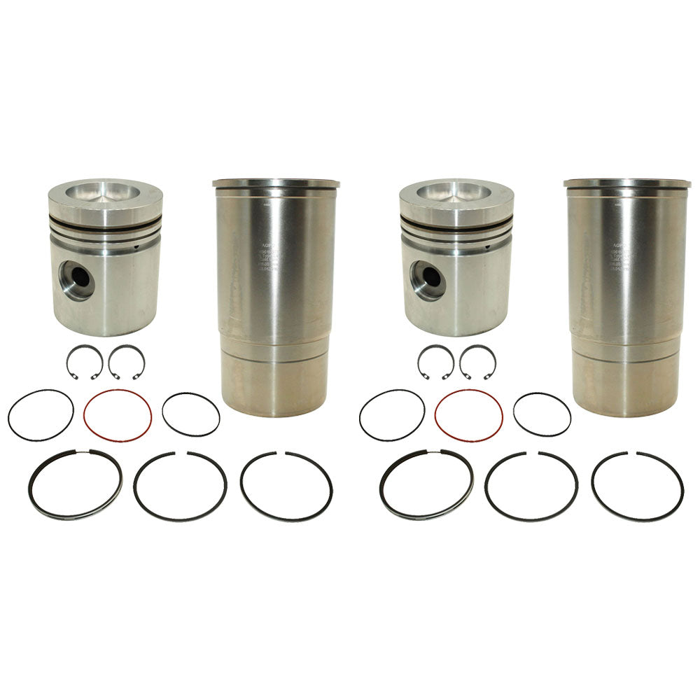 RE23173 Two Piston Liner Kits For John Deere Tractor 3010 3020 4010 4020 500 500