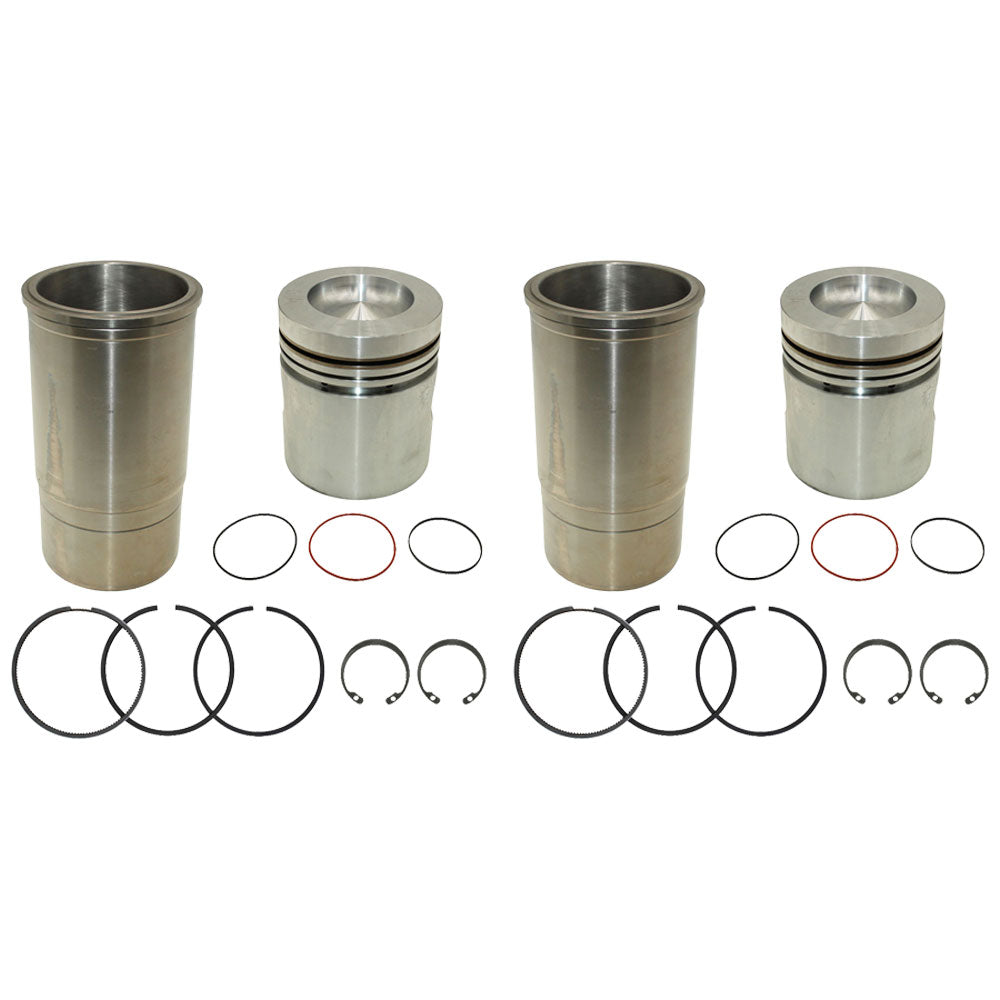 Qty 2: Early Piston Liner Kits Fits John Deere Replaces RE23173