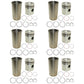 (6) Early Piston Liner Kits 4.250" Bore Fits John Deere Tractors RE23173
