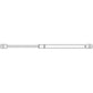 RE234166 New Aftermarket Tractor Rear Glass Gas Strut Fits John Deere 7720 7815