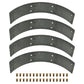 Brake Linings Fits John Deere A, G, and 60 Tractors