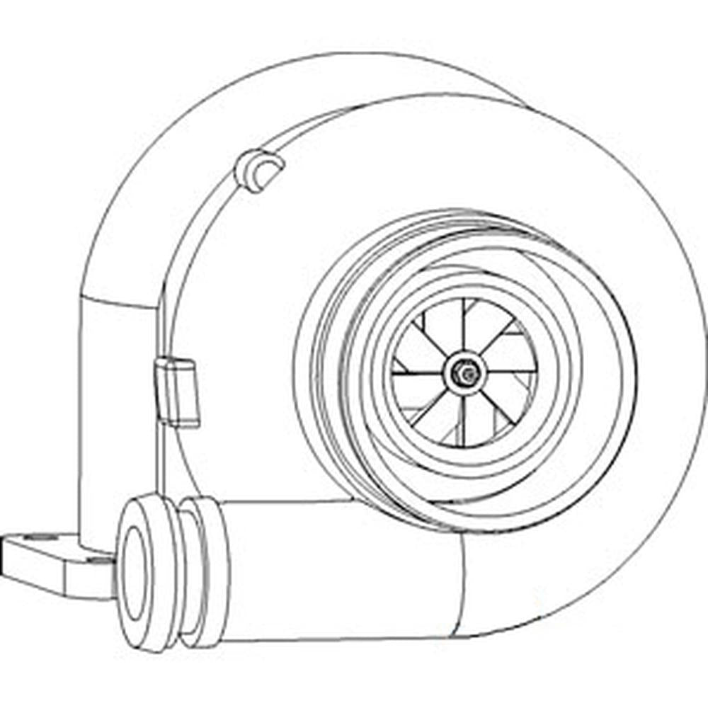 Turbocharger Fits John Deere CTS 4555 4255 4055 4955 4755 4760 4560 4455 4960 96