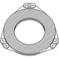 RE29785 Riveted Clutch Plate Fits John Deere Fits JD Tractor R 80 820 830