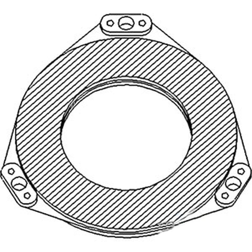 RE29785 Riveted Clutch Plate Fits John Deere Fits JD Tractor R 80 820 830