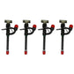 Set of (4) RE36935 RE36936 SE500821 Pencil-Type Fuel Injectors Fits John Deere