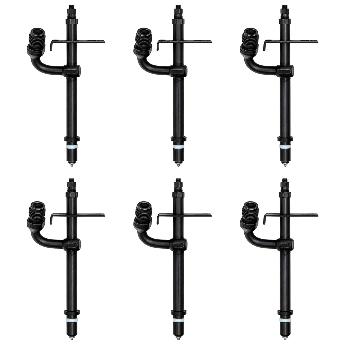 Qty 6: Fuel Injector Fits John Deere Replaces AR90023