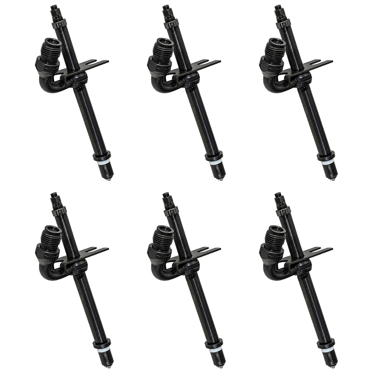 Qty 6: Fuel Injector Fits John Deere Replaces AR90023