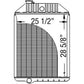 Radiator Fits John Deere 4555 4650 4755 4850 4955 OE# RE38666 AR95843