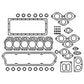 Overhaul Gasket Set without Seals Fits John Deere Replaces ABRE501580