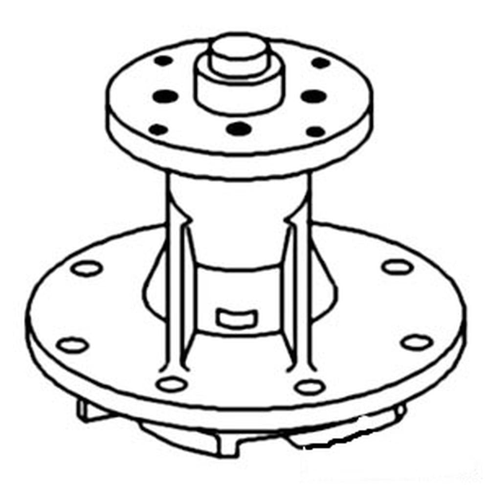 NEW Water Pump Fits John Deere Tractor 6300 6300L 6400 6400L 6400SP 6500