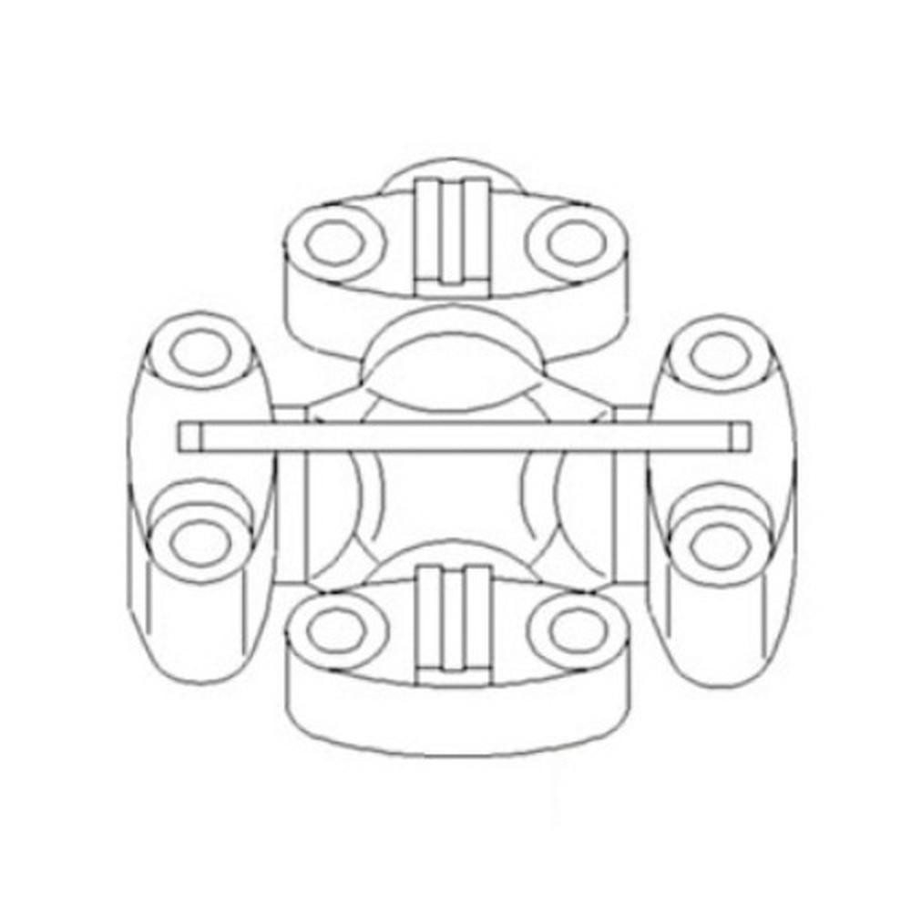 RE52347 Cross and Bearing Assembly Fits John Deere Fits JD 7200 7210 7400 7410 7