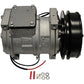Compressor with Clutch Fits John Deere Replaces RE55422