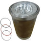 Piston Liner Kit Fits John Deere Replaces RE60294