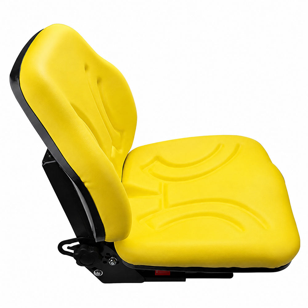 RE62227 Yellow Seat Assembly w Suspension Fits John Deere Tractor(s)