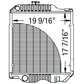 RE62841 Radiator Fits John Deere Fits JD Tractor 5500 5500N