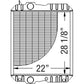 WN-RE63188-PEX Radiator Fits John Deere 4700 4710 4890 4895 7600 7610 7710 7810