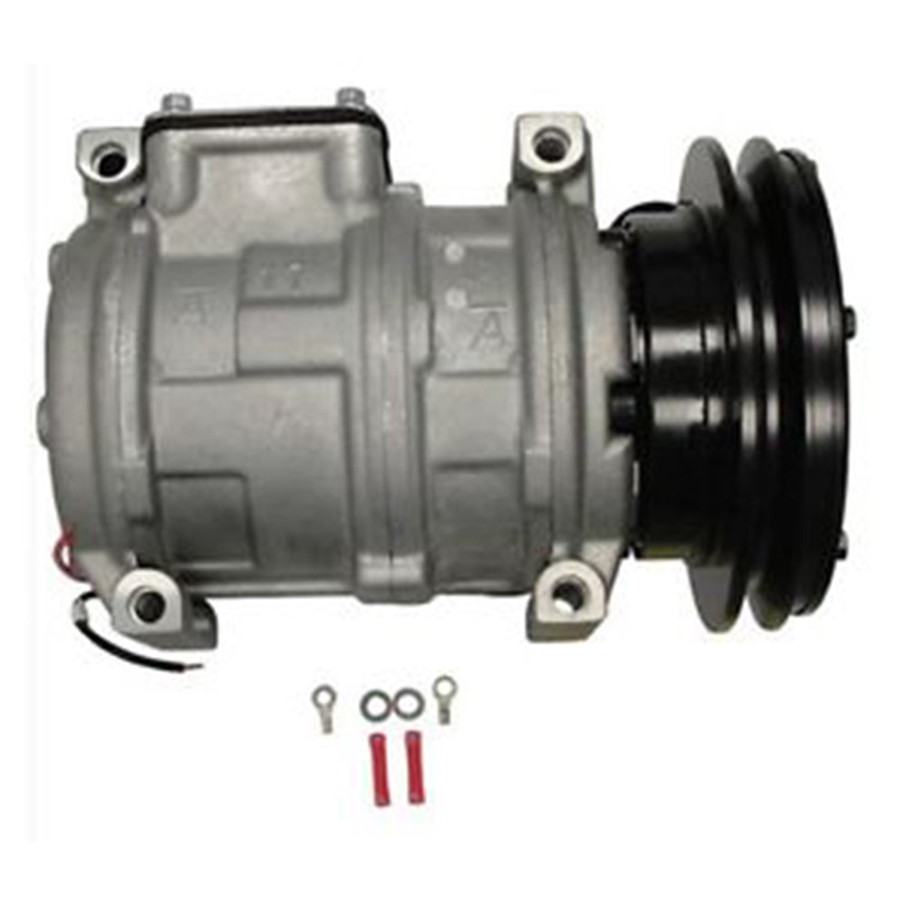 88295761 Nippondenso 10PA17C Compressor, w/ 1 Groove Clutch -Fits John Deere