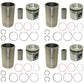 RE64509 Four Piston Liner Kits Fits John Deere 2256 2258 2264 2266 330LC 3554