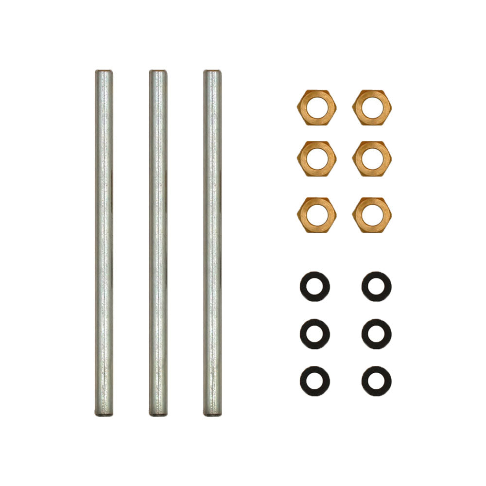 (3) Leak Off Tube Fits John Deere RE68748