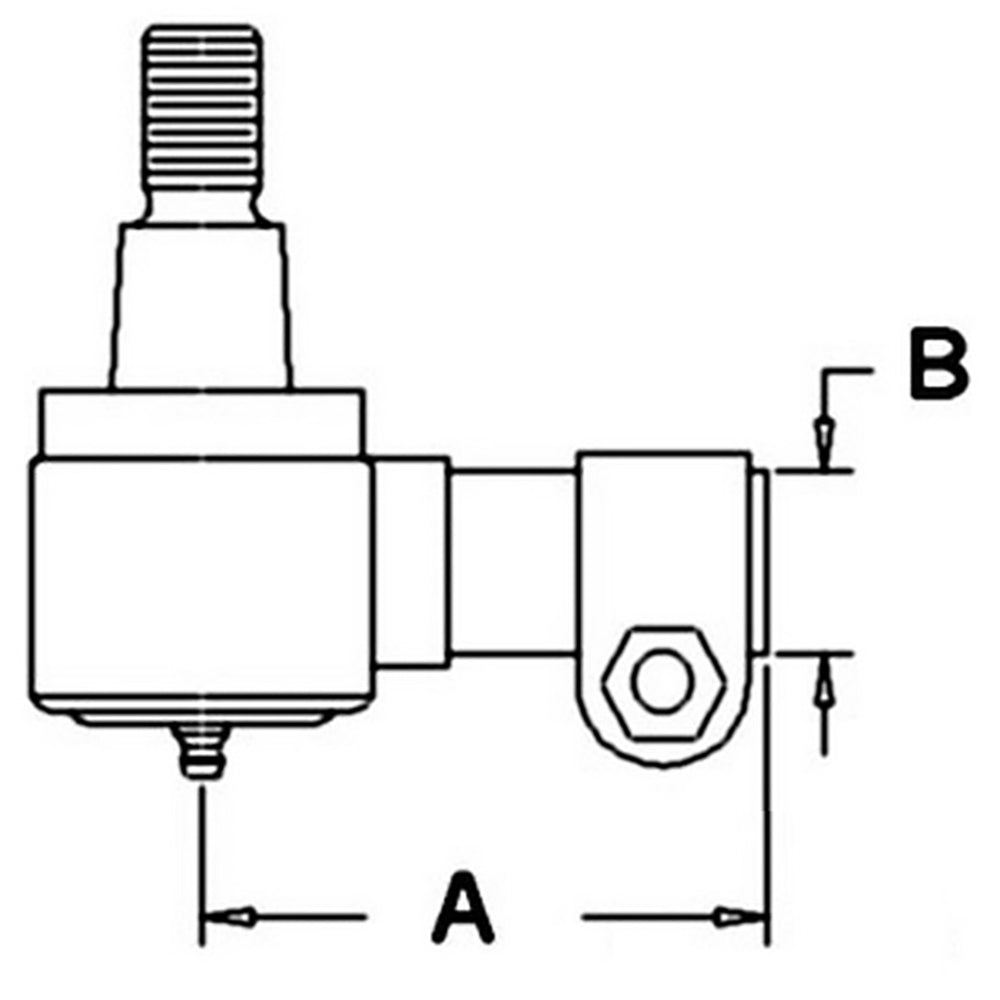 WN-186796C1-PEX Power Steering, Clyinder, End Fits International/CaseIH 1420