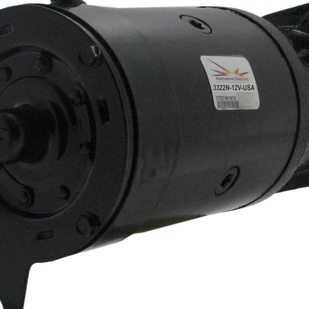 Starter — STR 6V 9TH CW JEEP Fits Willys Replaces ROM3322N-12V-USA