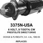 Starter — PREST DD STR 6V 9T CW Fits Dodge Replaces ROM3375N-USA