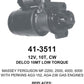 Starter — 10T-HT 12V 10T CW Fits Massey Ferguson