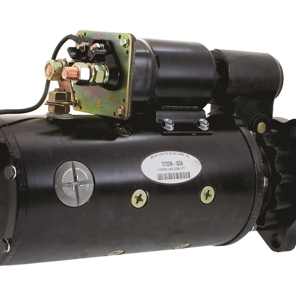 Starter — 50MT 24V 11T CCW SAE3 Fits Caterpillar Replaces 6N0424