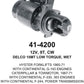 Starter — N- 10MT-HT 12V 9T WET Fits Hyster Replaces ROM4200N-USA
