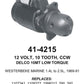 Starter — DELCO 10MT-HT 12V 10T CCW Fits International Replaces ROM4215N-USA