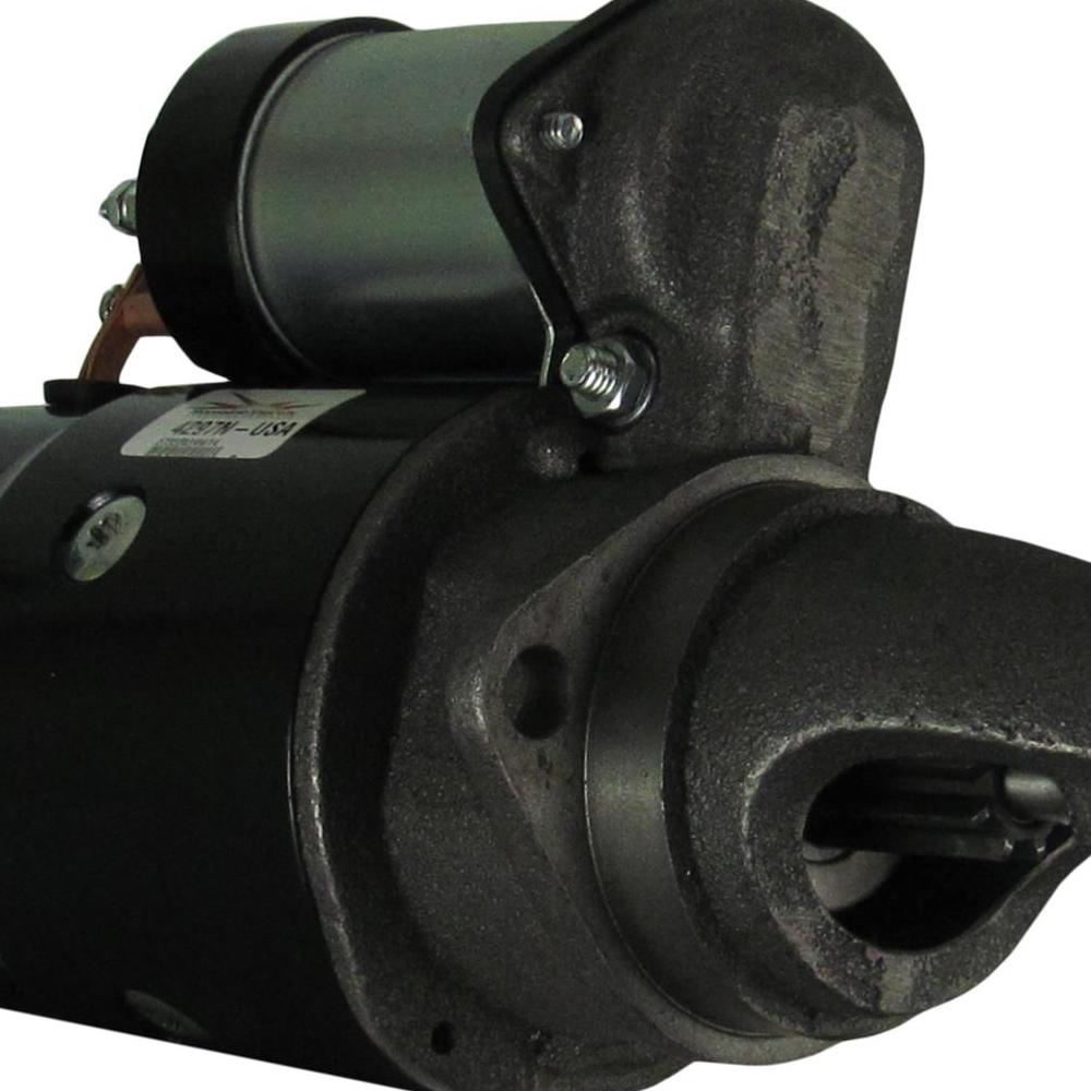Starter — 10MT-HT 12V 9T CW Fits International Replaces ROM4297N-USA