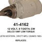 Starter — 10MT-HT 12V 9T CW Fits International Replaces ROM4297N-USA