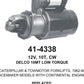 Starter — 10MT-HT 12V 10T Fits Caterpillar Replaces 82668