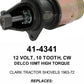 Starter — DELCO 10MTE 12V 10T CW Fits Waukesha Replaces ROM4341N-USA