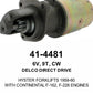 Starter — 10MTE 6V 9T CW HYSTER Fits Hyster Replaces ROM4481N-USA