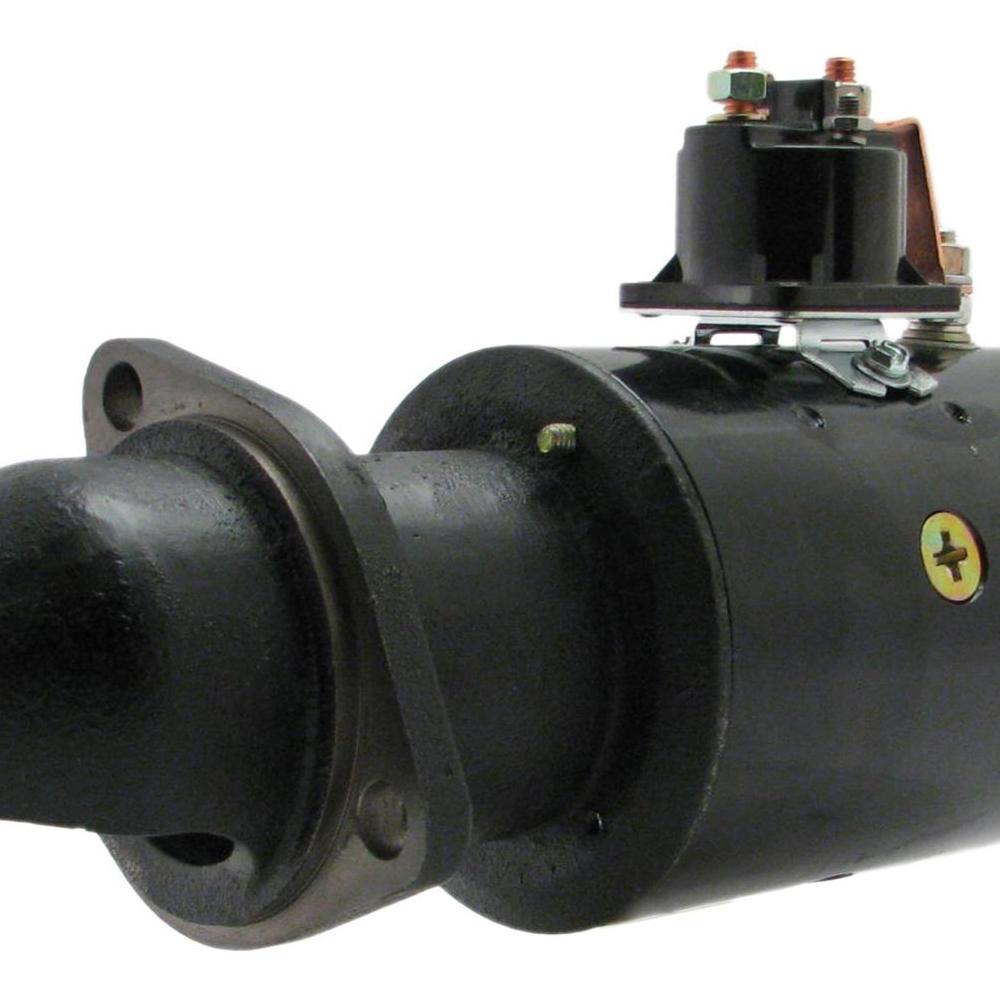 Starter — PREST STR W/SOL 12V 9T CW Fits Clark Replaces ROM5130N-USA