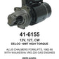 Starter — 10MT-HT 12V 12T Fits Galion Replaces ROM6155N-USA