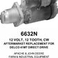 Starter — 41MT 12V 12T SAE1 OFFSET Fits John Deere