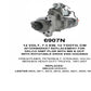 Starter — 39MT 12V 12T 45mm KIT Fits Volvo Replaces ROM6907N-USA