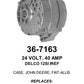 Alternator — 12SI 24V 40A SE W/R TERM Fits Frontier Replaces ROM7163N-USA