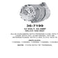 Alternator — " 10SI 12V 72A ""R"" TERM" Fits Jeep Replaces JR775006