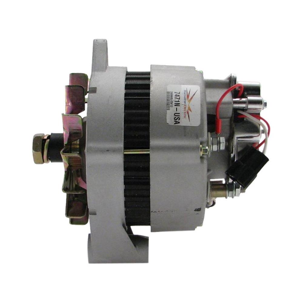 Alternator — MOT IREF 12V 90A M/F Fits Massey Ferguson