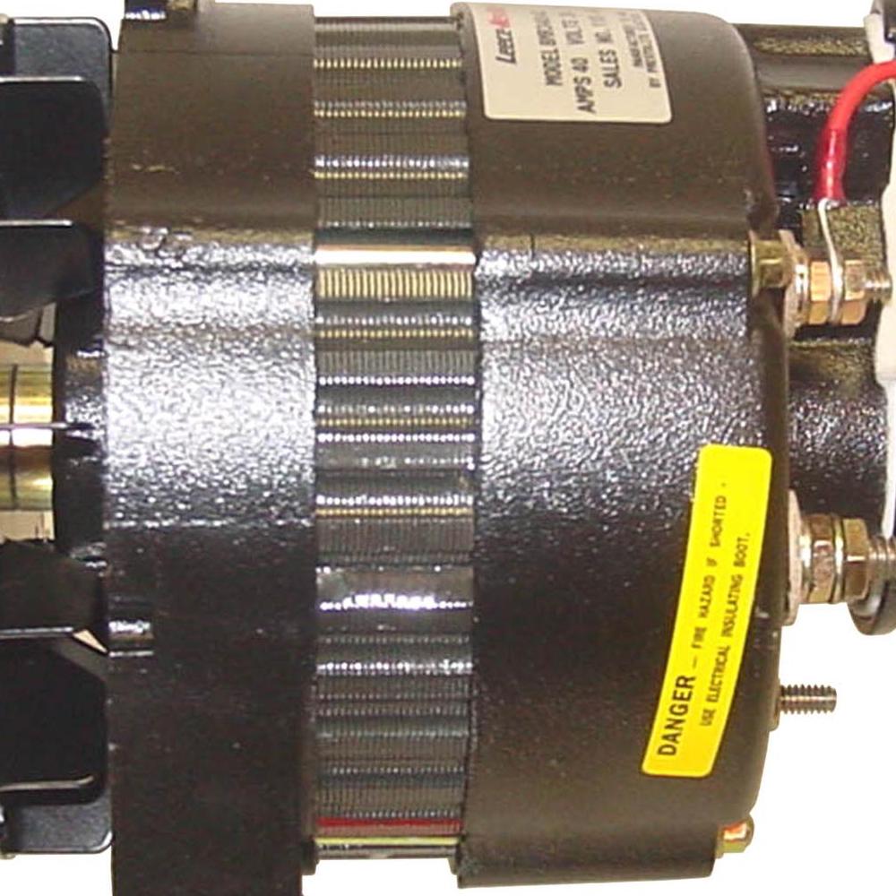 Alternator — MOTOROLA IREF 24V 40A 8MR Fits Clark Replaces M1530916