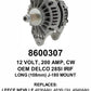 Alternator — 28SI 12V 200A J180 Fits Kenworth Replaces ROM8745N-USA