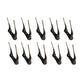 96R2 Set of 10 WHEEL RAKE Rubber Mount Double TOOTH TEETH for NEW IDEA