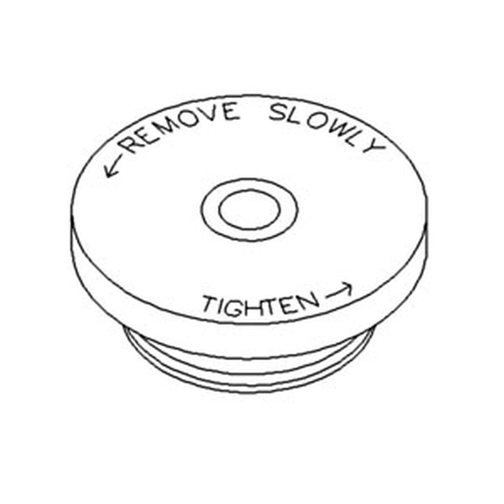 RW0021-4 Radiator Cap - 7 Lb (PSI) Fits  2 11/16 O.D. 3/4 Inch Deep Neck